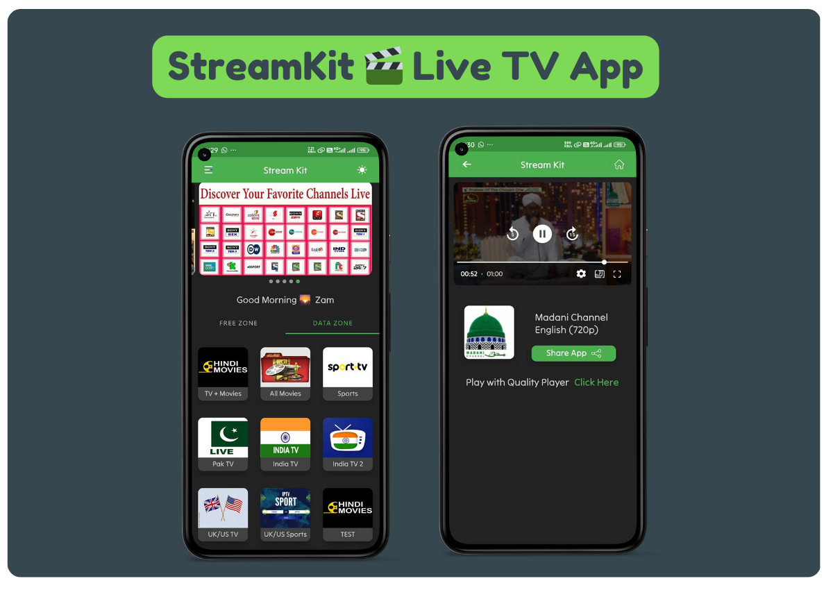 Stream Kit Live TV App 🎬🔥